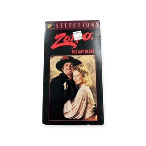 Zorro The Gay Blade VHS 1981 George Hamilton 20th Century Fox Selections Comedy